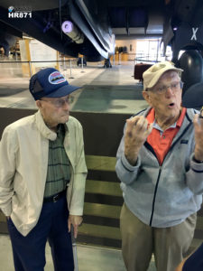 William Robertson & Don McTaggart var båda flygare under andra världskriget.