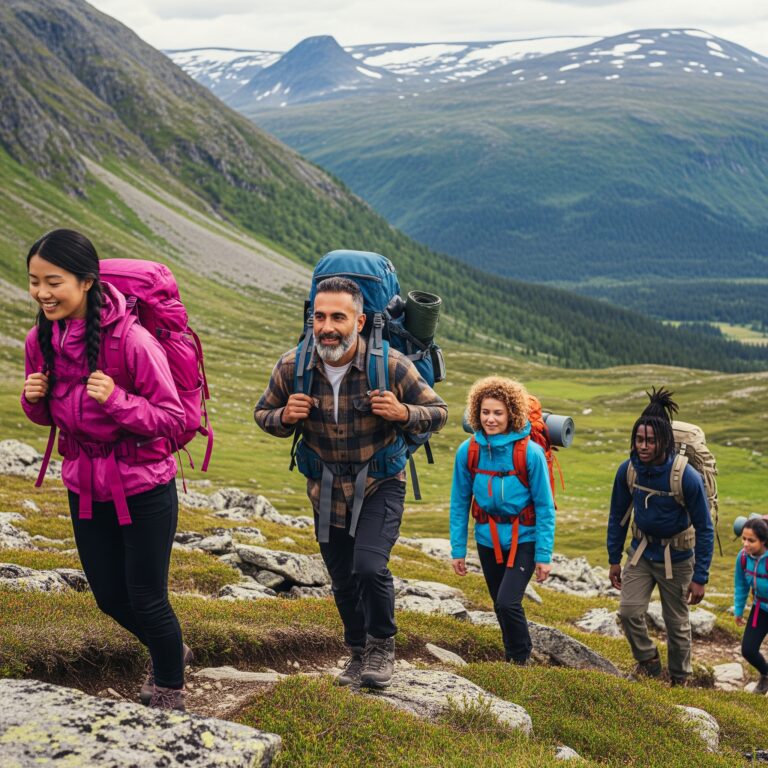 Packa för fjällvandring